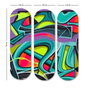 Wallity Cuadro Decorativo de MDF Multicolor (3 Piezas)
